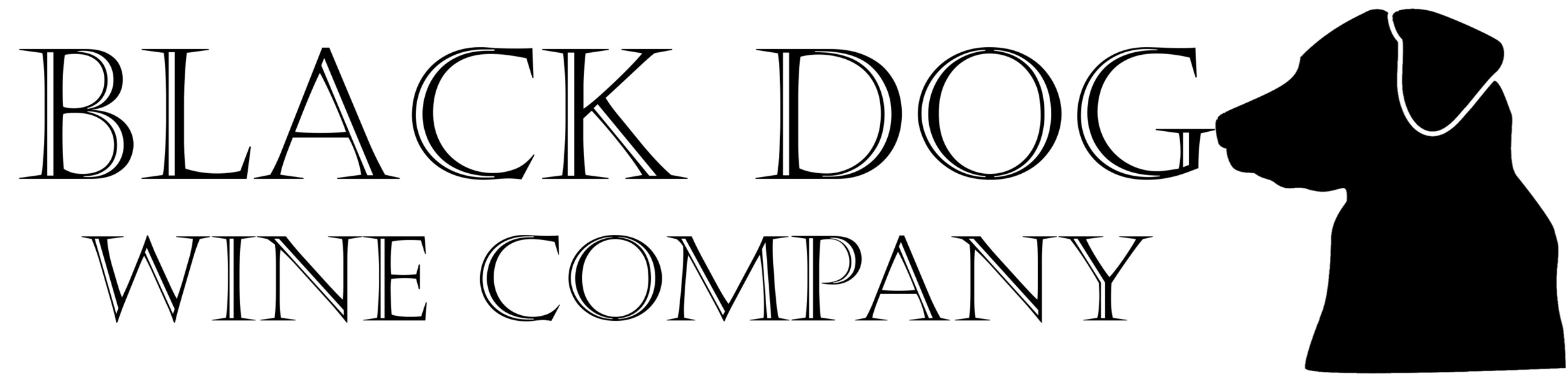 Brand for Black Dog Wine Company