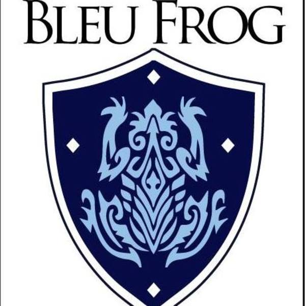 Logo for Bleu Frog Vineyards