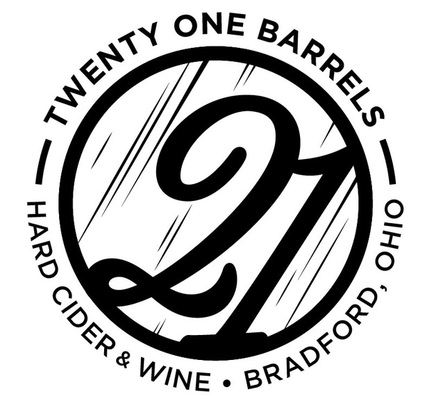 Brand for Twenty One Barrels Hard Cider & Wine