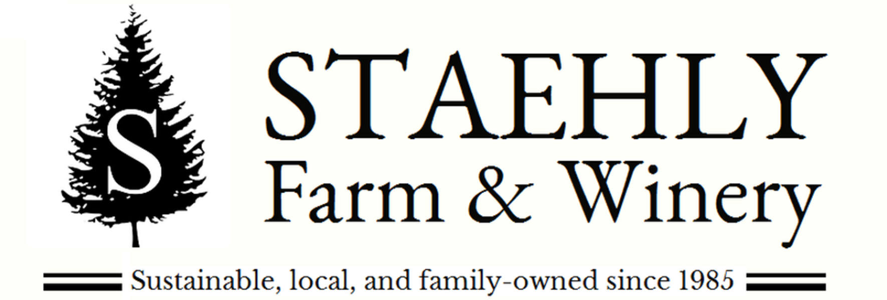 Logo for Staehly Farm Winery & Yankee Cider Company