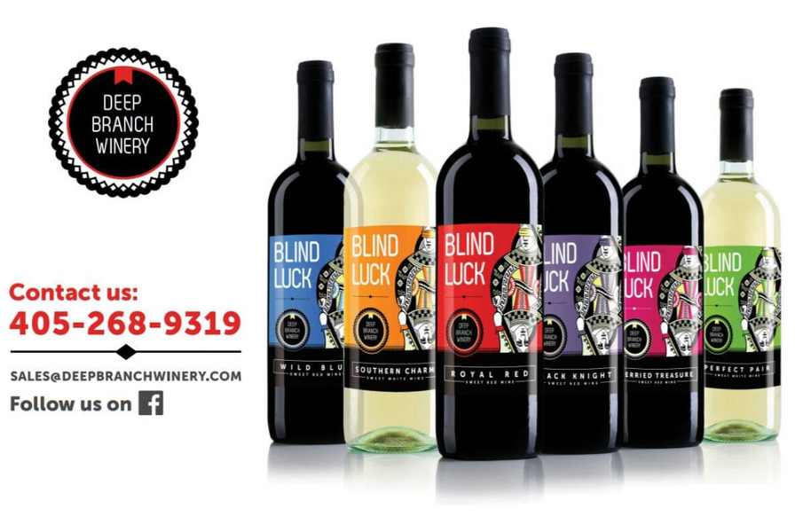 Brand for Blind Luck Wine