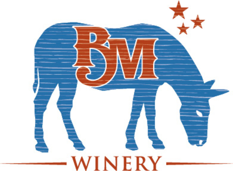 Brand for Blue Mule Winery