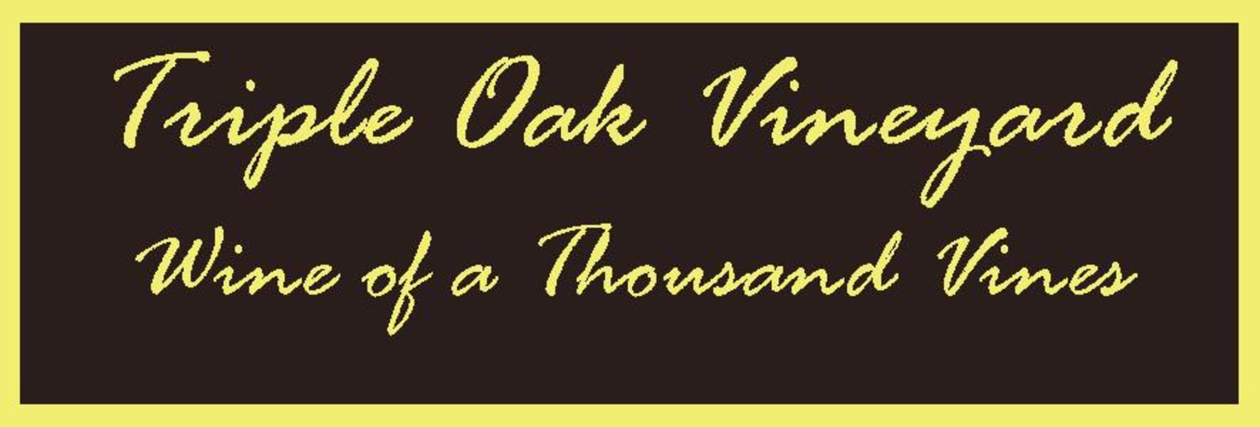 Logo for Triple Oak Wine Vault