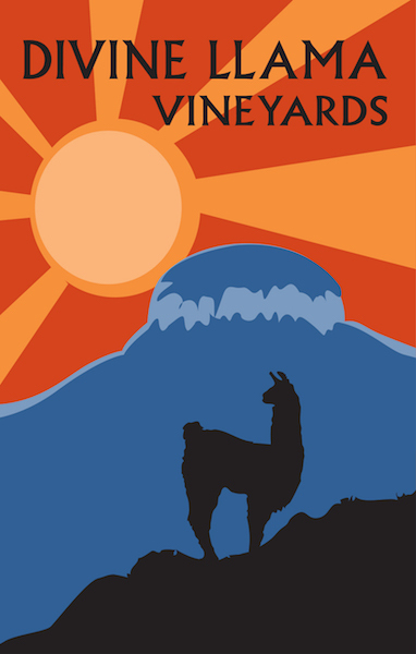 Logo for Divine Llama Vineyards, LLC.