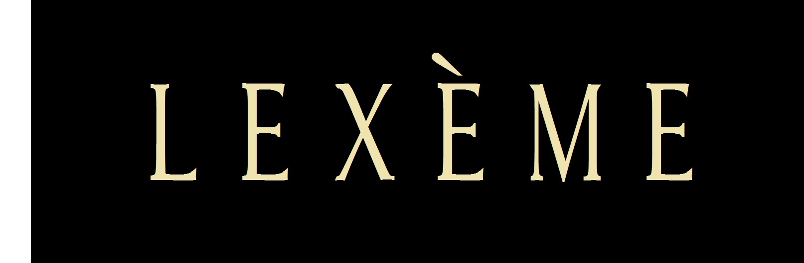 Logo for Lexème