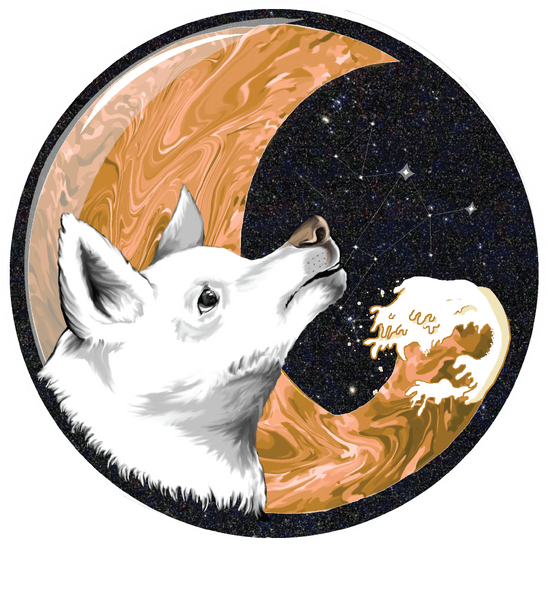 Logo for Moon Dog Meadery and Bottle Shop