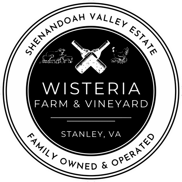 Logo for Wisteria Farm & Vineyard