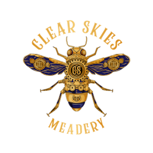 Brand for Clear Skies Meadery