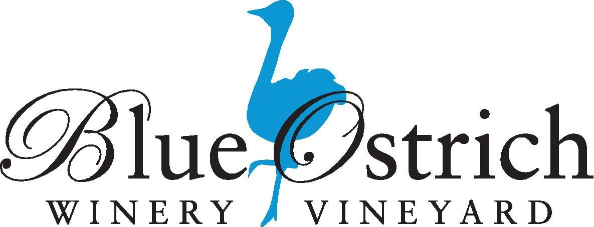 Logo for Blue Ostrich Winery