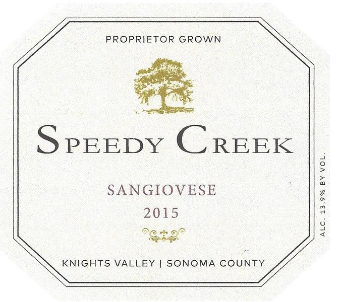 Logo for Speedy Creek Winery