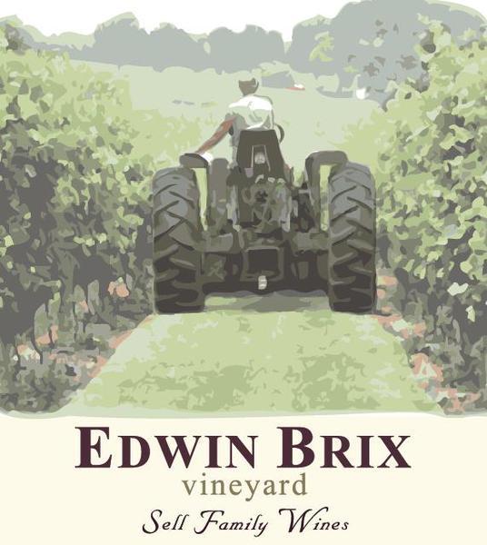 Logo for Edwin Brix Vineyard - Sell Family Wines