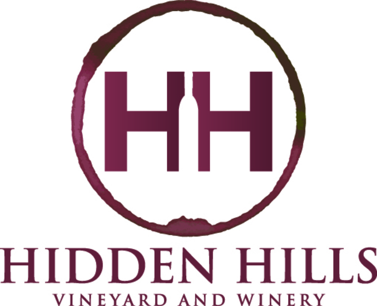 Logo for Hidden Hills Vineyard and Winery
