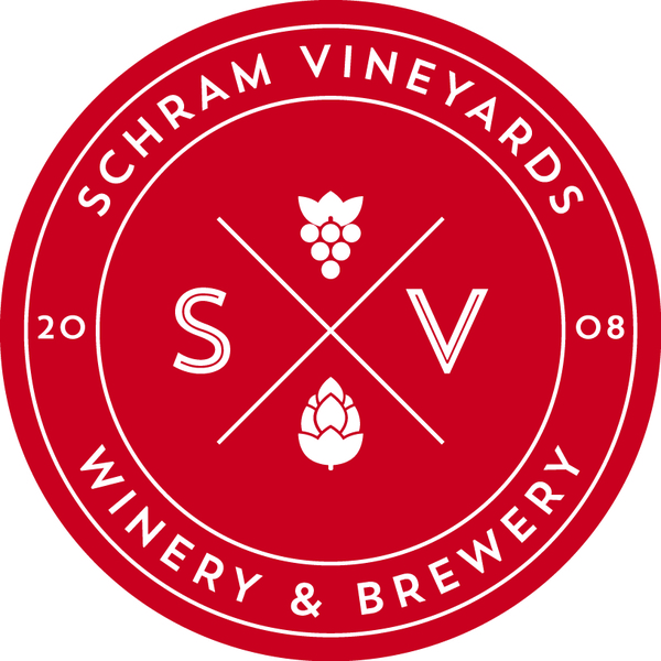 Logo for Schram Vineyards Winery & Brewery