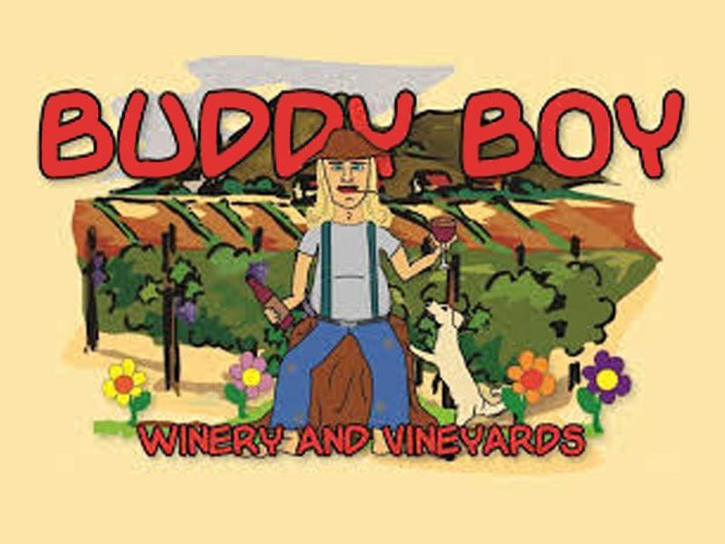 Brand for Buddy Boy Winery and Vineyards