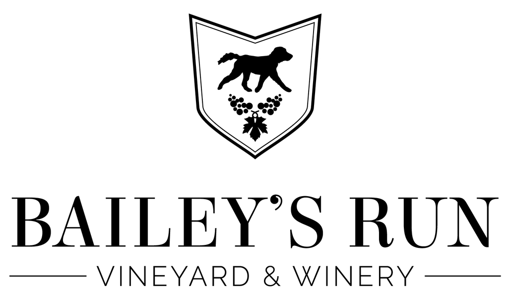 Logo for Bailey's Run Vineyard