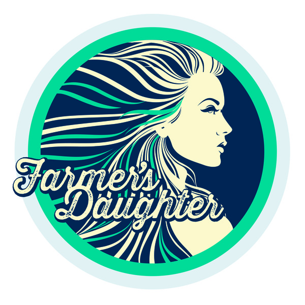 Logo for Farmer's Daughter Vineyards + Tasting Room