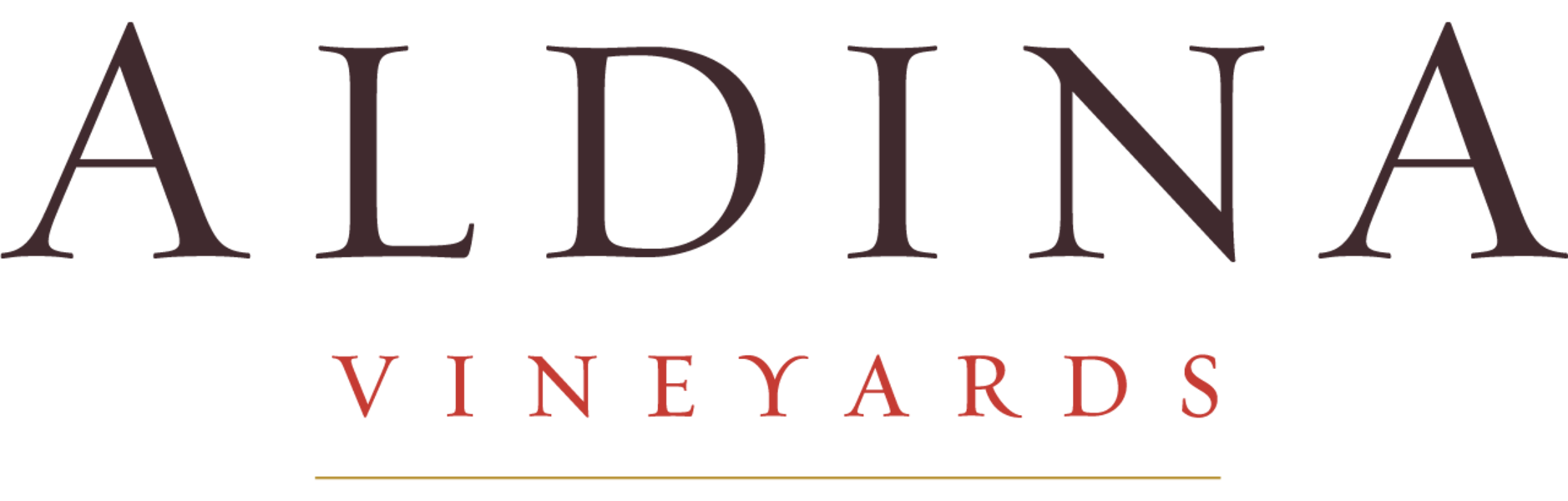Logo for Aldina Vineyards