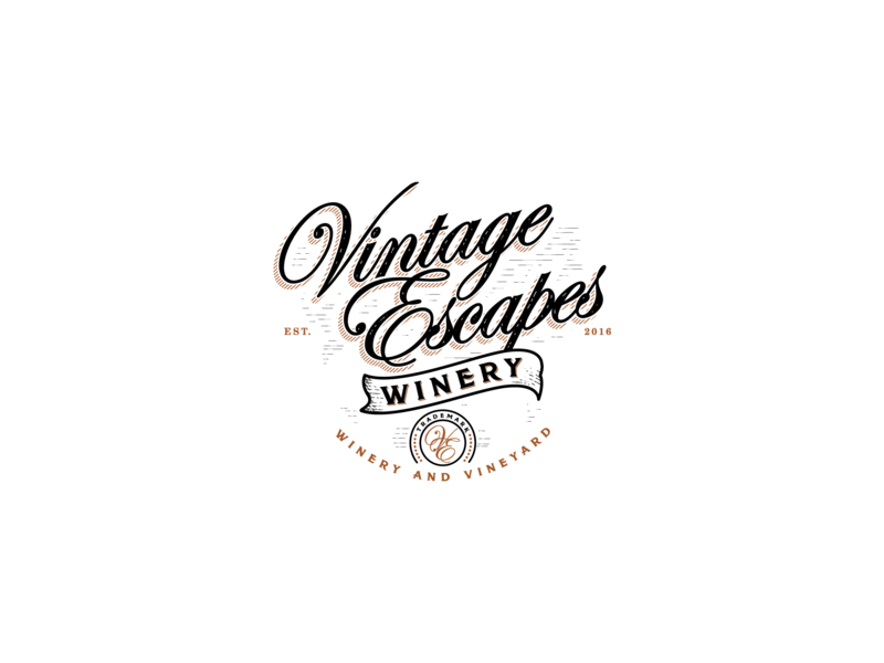 Brand for Vintage Escapes Winery