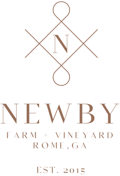 Logo for Newby Farm and Vineyard