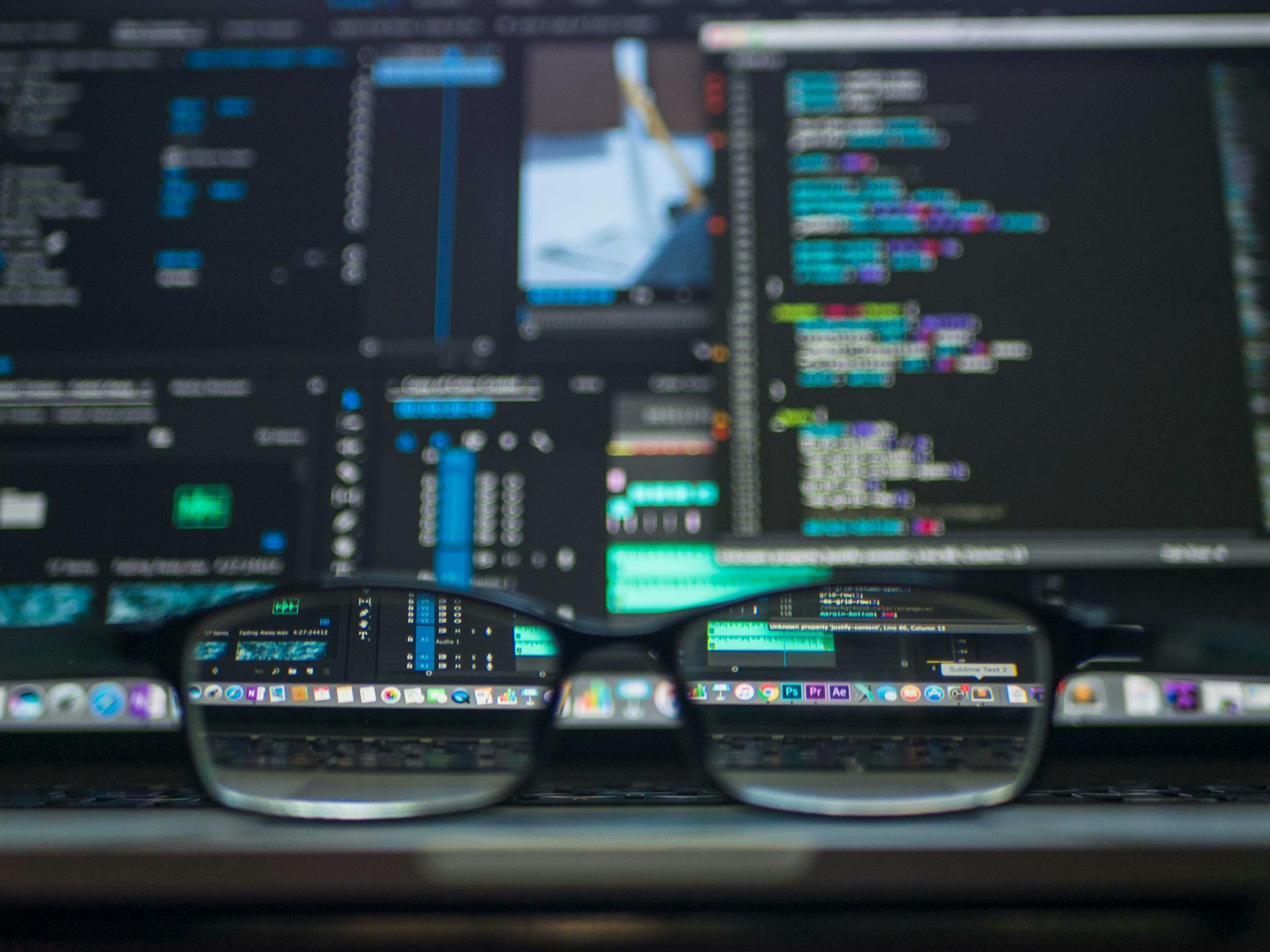 Code through glasses