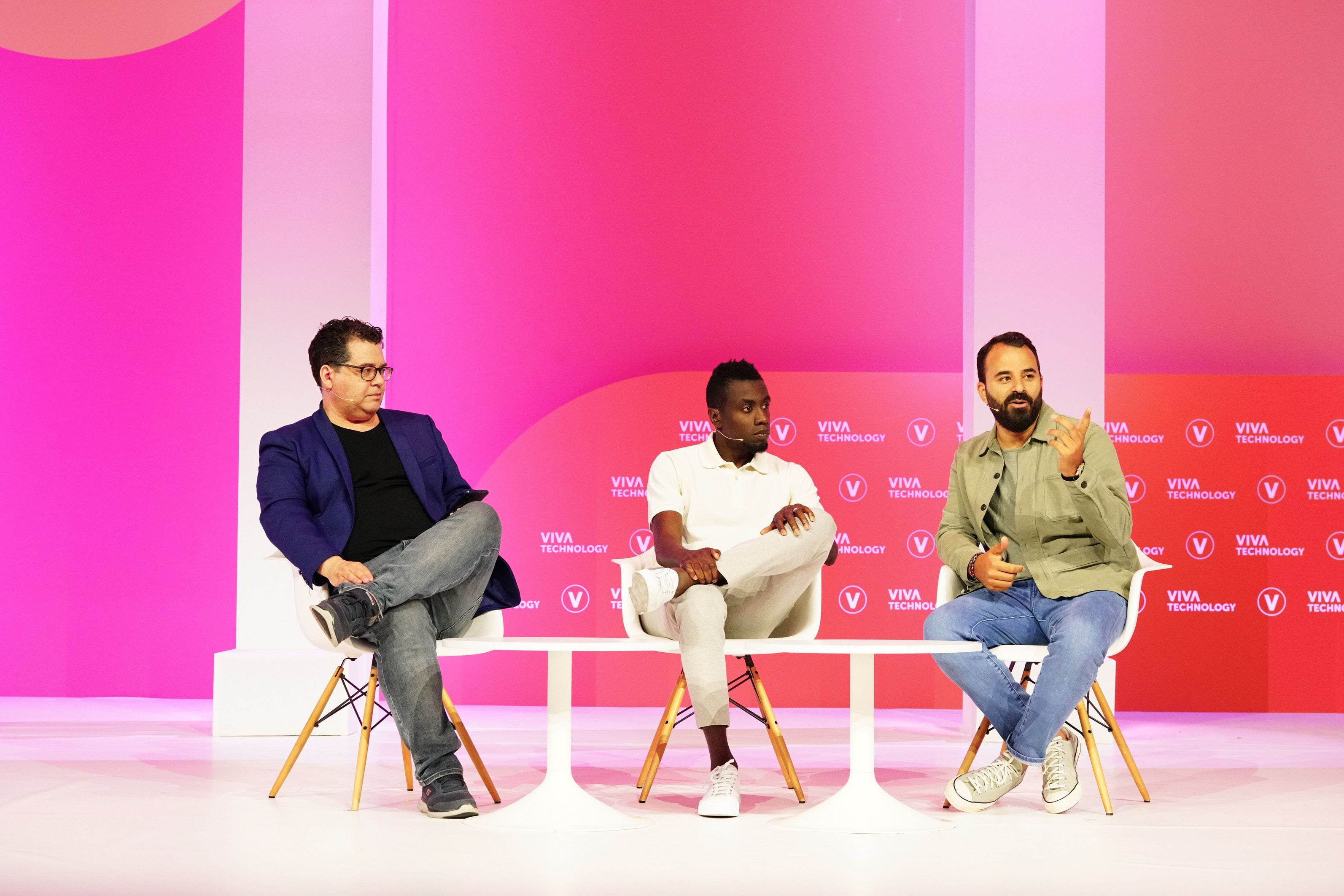 Ilan Abehassera speaking at VivaTech