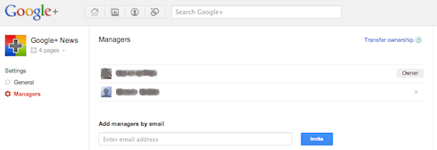 Google+ Pages : Multiple Managers/admins, Transfer Ownership, Delete Page and New Notifications Released!
