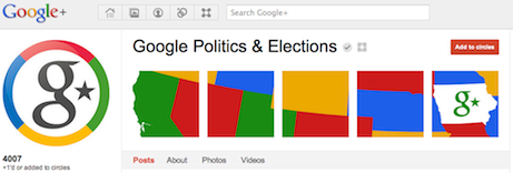 Google Releases Politics & Elections Site and Official Google+ Page for U.S. / Egypt 2012 Elections!