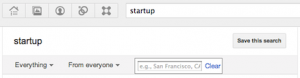 Google+ local search city or zipcode