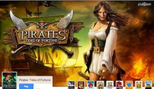 Pirates Tides of Fortune game on Google+