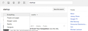 Search for public hangouts in Google+