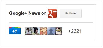 Auto Expanding of +1 Google+ Share Box and Follow Button on Google+ Badge Coming Soon