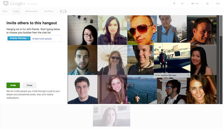 Now Invite Friends or People From Circles by Their Online / Offline Status in Google+ Hangouts