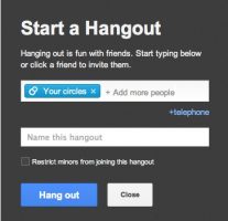 Link to hangout with extras is removed
