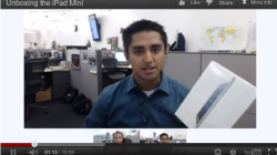 Unboxing Apple iPad Mini via a Google+ Hangout by Los Angeles Times [Video]