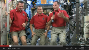 ISS space new year 2013 video!