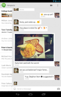 hangouts app released