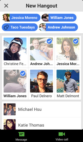 Google+ Hangouts Ios App Ver 1.1.1 Released in Appstore