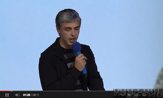 Larry Page Q&A at Zeitgeist Americas 2013 Video