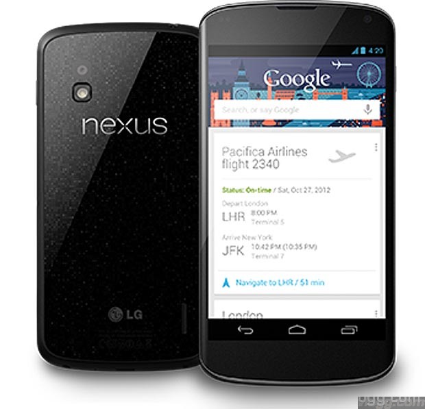 Nexus 4 Android Smartphone $100 Off in Google Play Store