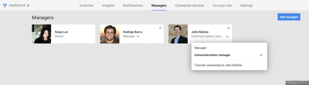 New Communication Manager Role Added to Google+ Pages