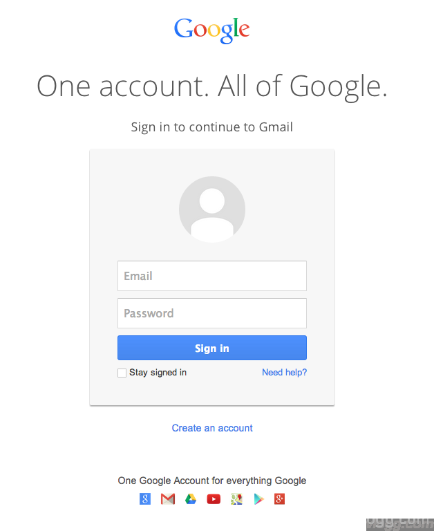 New Google Account Gmail SignIn Released