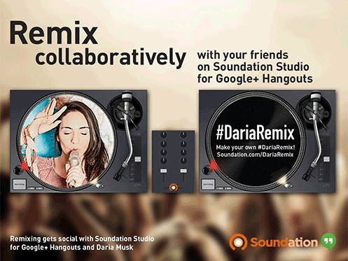 DJ in Hangout Remix Contest and Win Chromebook Pixel