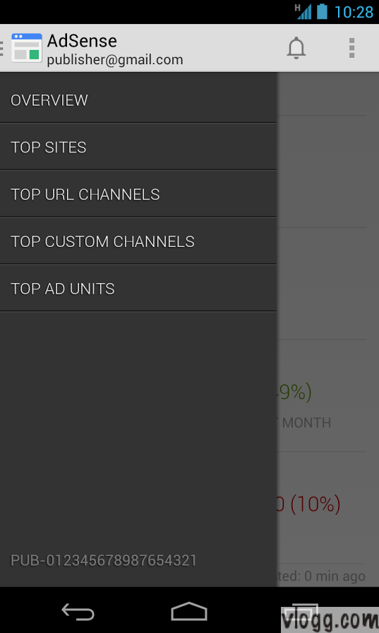 Official Google Adsense Android App to Watch Your Earnings