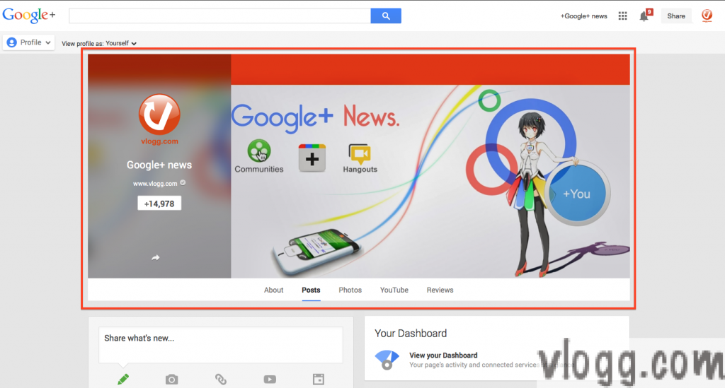 Newly Updated Google+ Cover Photo Released!