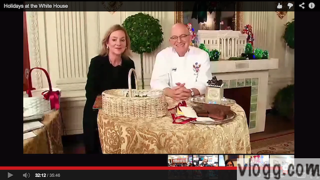 White House Holiday Decoration Tour Google+ Hangout Video