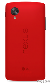 Red Google Nexus 5 Phone With Android 4.4 Kit Kat Now Available on Play Store