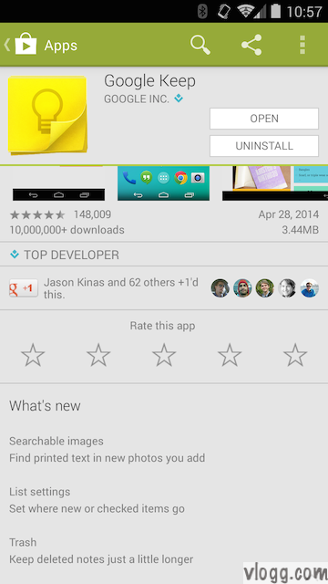 Google Keep for Android Ver 2.2.11 With New Features Released