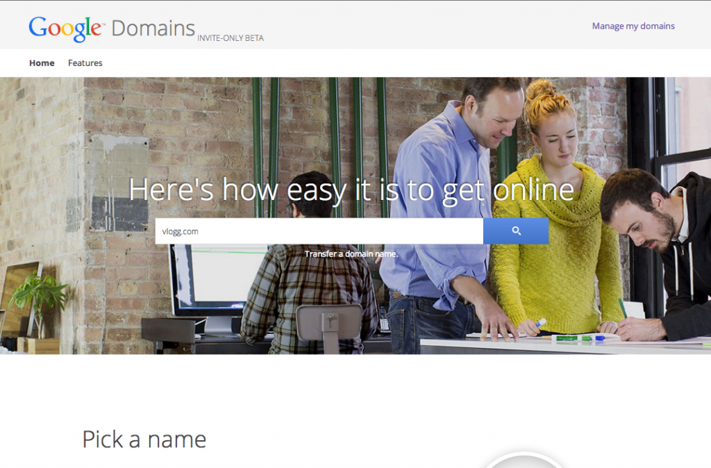 Google Launching Its Own Domain Registration Service