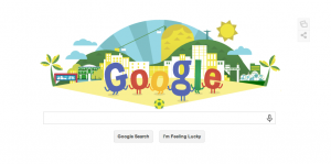 Google Doodle for Football World Cup 2014