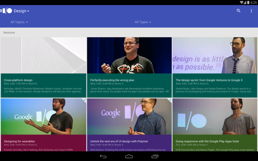Google I/O 2014 Android App Released